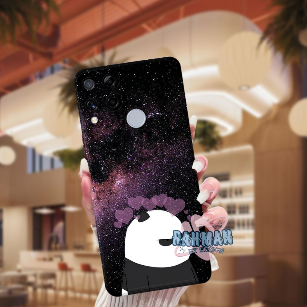 Softcase Realme C15 - C12 - C11 2021 - C11 2020 - Bahan karet lentur - Motif Keren - silikon lentur 