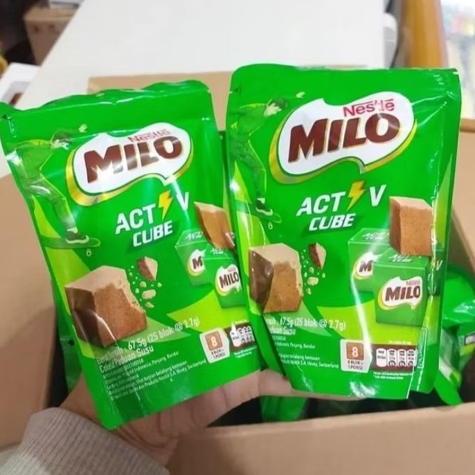 

Milo cube pouch isi 25 nestle