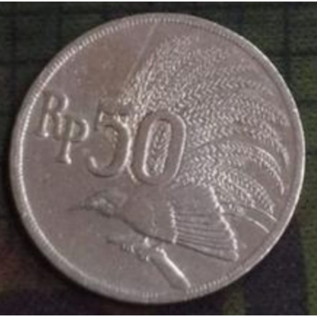 uang kuno koin 50 rupiah