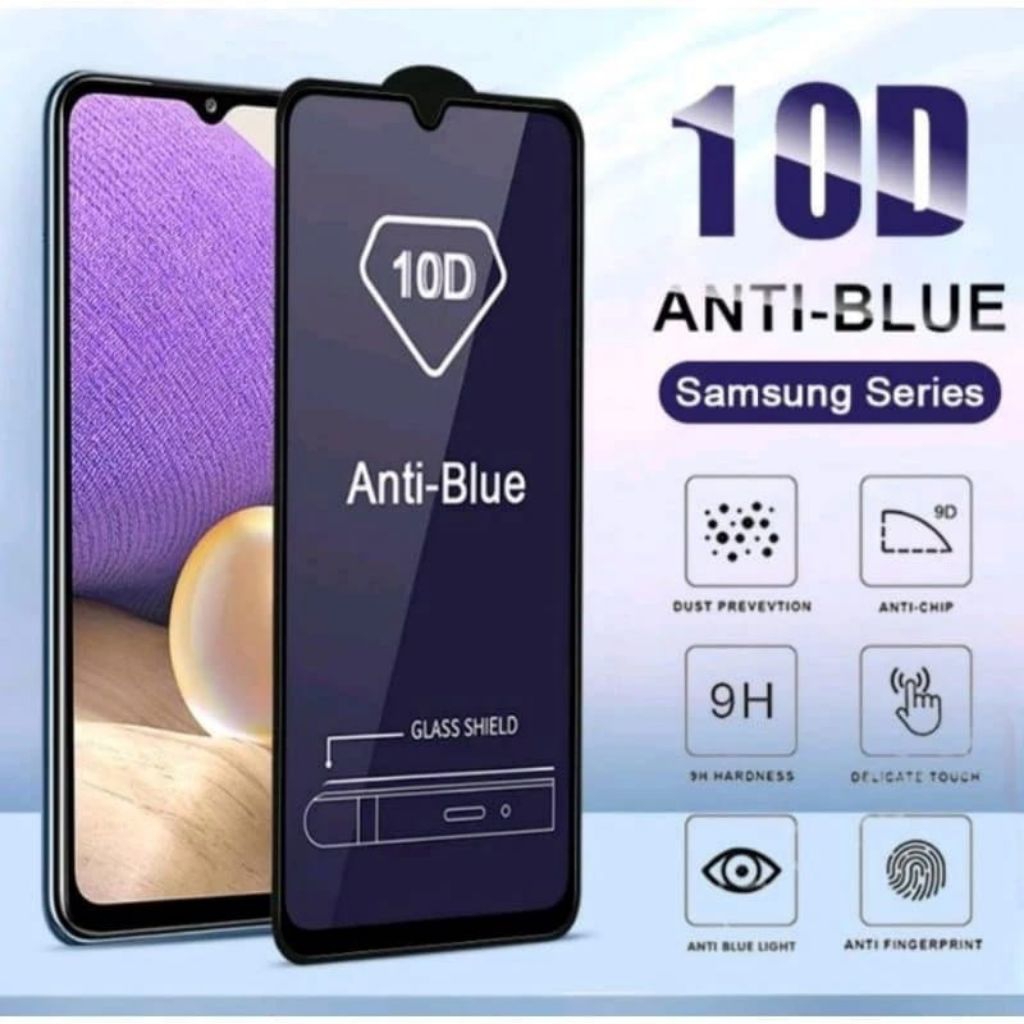 Tempered Glass Anti BLUE LIGHT OPPO 12F 12F 5G  F1 F1f F1fw F1s F3 F5 F7 F9 F9 PRO F11 F11 PRO F15 F