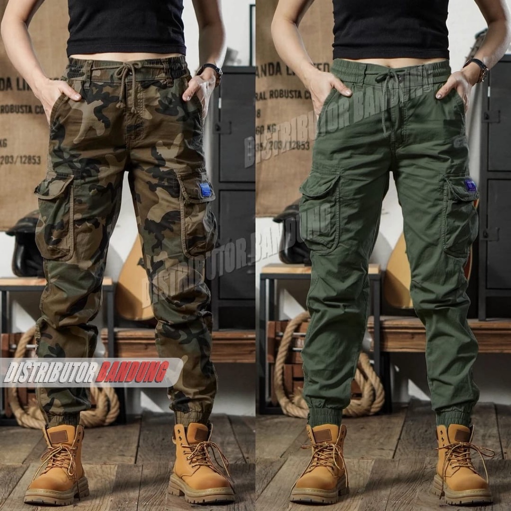 Celana joger pria | celana jogger army | celana jogger loreng | jogger cowok camo