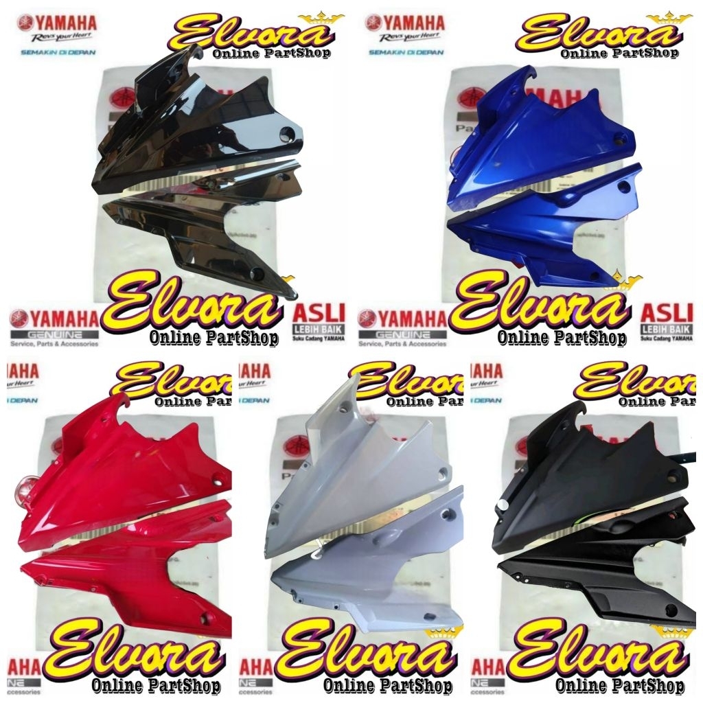 Cover under body bawah kanan kiri yamaha R15 Old V2 Original 2PK-F8385-00 2PK-F8395-00