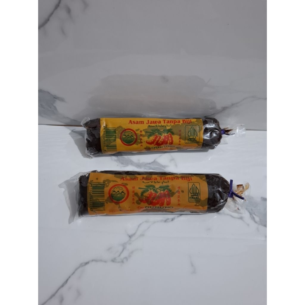 

Asam Jawa Tanpa Biji Cap Gunung 150 gr