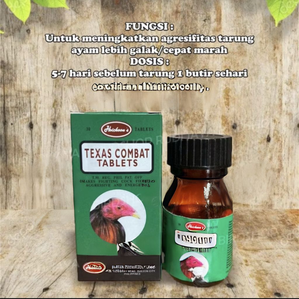 Texas Combat Vitamin Doping Ayam Piliphin /ayam bangkok