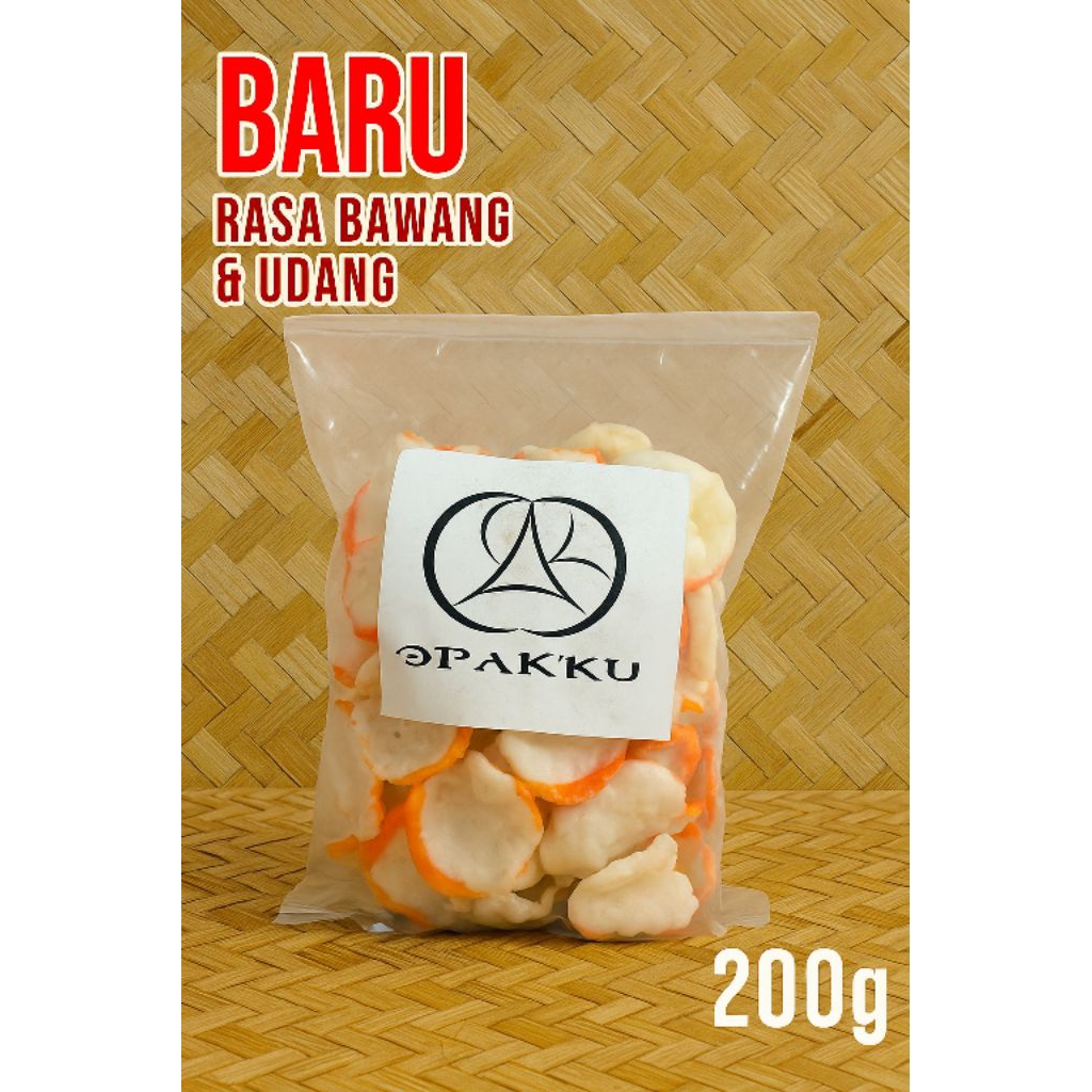 

Kerupuk Goreng Pasir OPAK'KU Rasa Bawang & Udang 200gram — Snack Kering Renyah Tanpa Minyak, Camilan Tradisional Enak, Halal, Gurih, Kerupuk Jadul Rumahan, Oleh-Oleh Khas Jawa Timur, Cocok untuk Anak & Dewasa