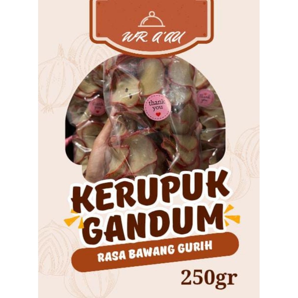 

KERUPUK GANDUM MENTAH