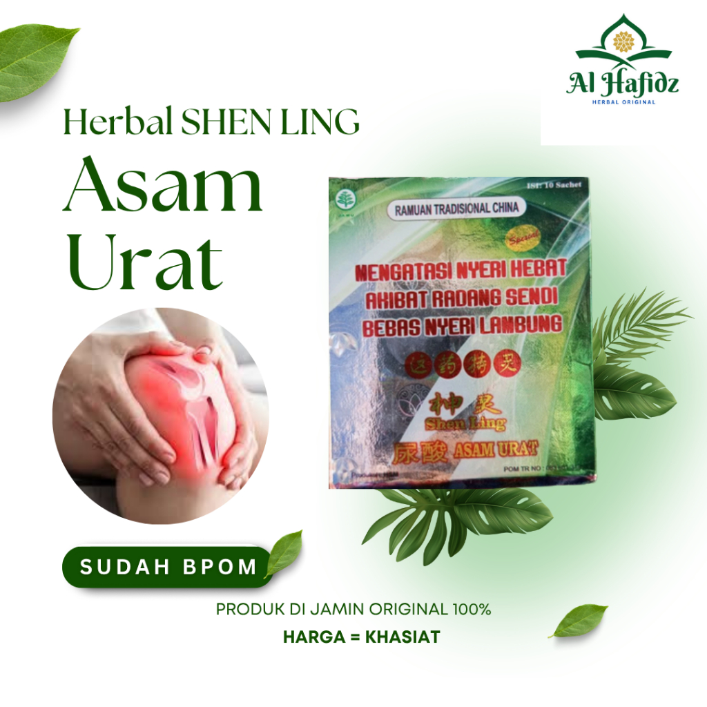 

Obat Asam Urat Herbal Terbaik BPOM Atasi Kaki Tangan Linu Bengkak