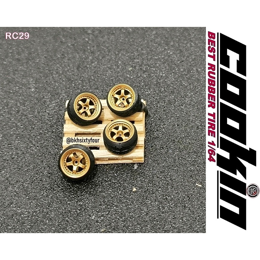 Ban Karet COOKIN RC29 Model SSR PROFESSOR SP1 10mm SELONGSONG