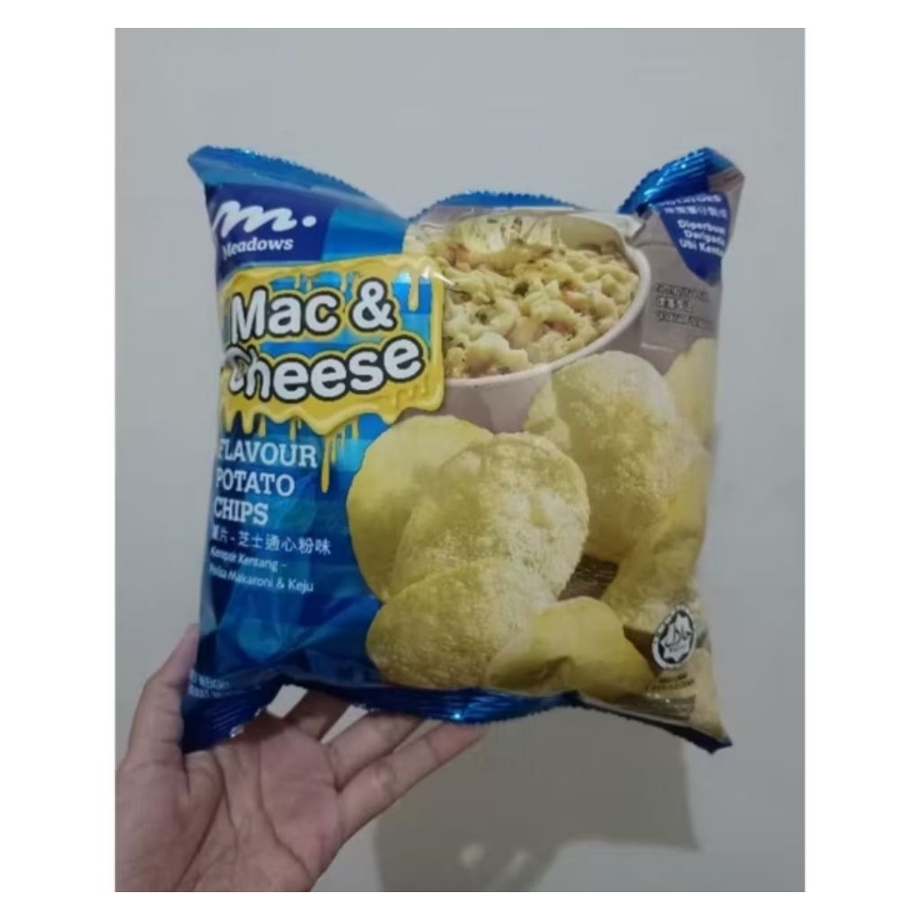 

MEADOWS MAC N CHEESE FLAVOUR POTATO CHIPS