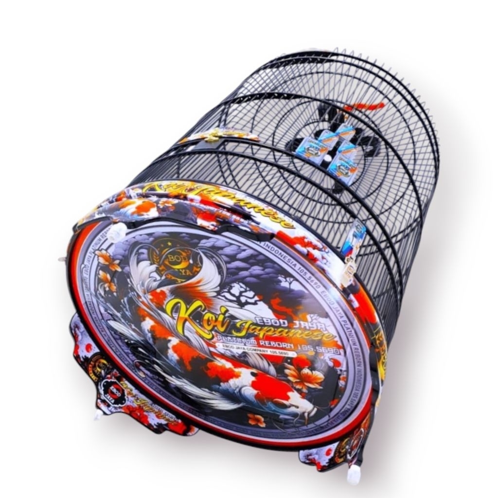 sangkar kandang murai ebod jaya tebok pvc decal no 2 exclusive