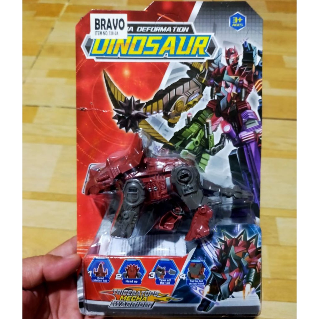 Mainan anak mecha deformation dinosaur 5in1 bisa bergabung jadi robot besar keren murah harga satuan