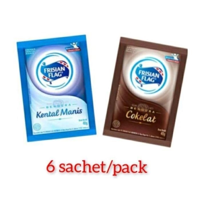 

Susu Kental Manis Frisian Flag Coklat / Putih isi 6