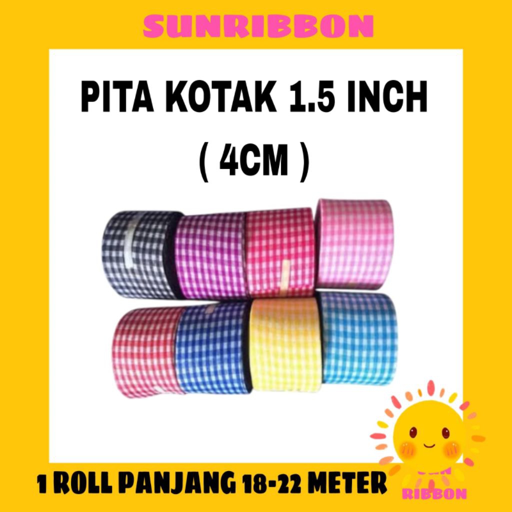 

PITA KOTAK 1.5 INCH (4 CM) PANJANG 20 YARD (18 METER)