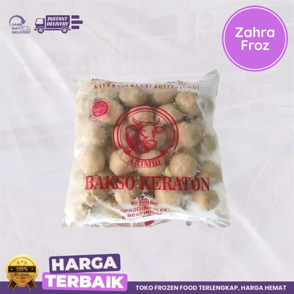 

BAKSO KERATON ARIMBI ISI 50 600 GR