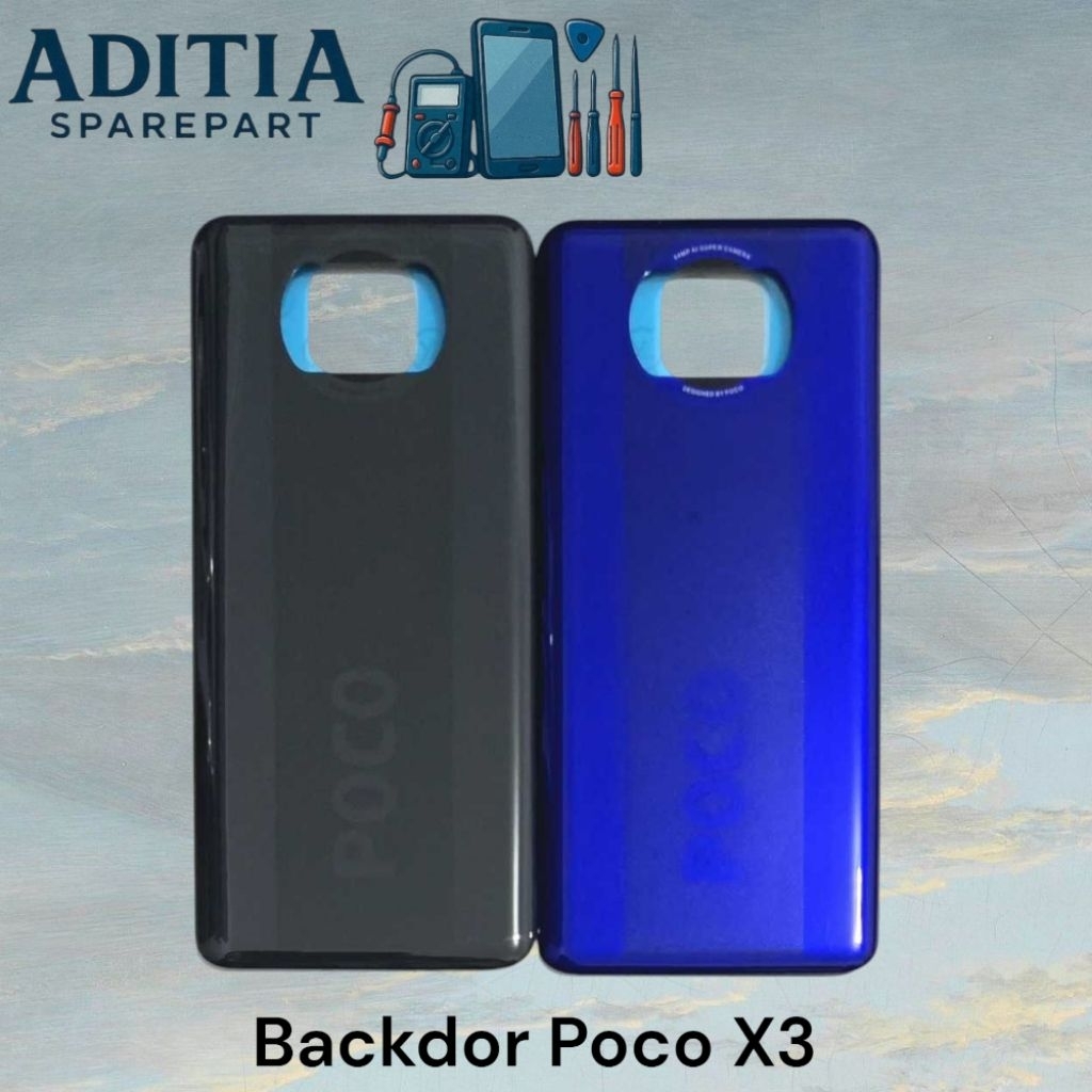 Backdoor Hp Poco M3 Pro / Tutup Belakang Hp Poco M3 Pro