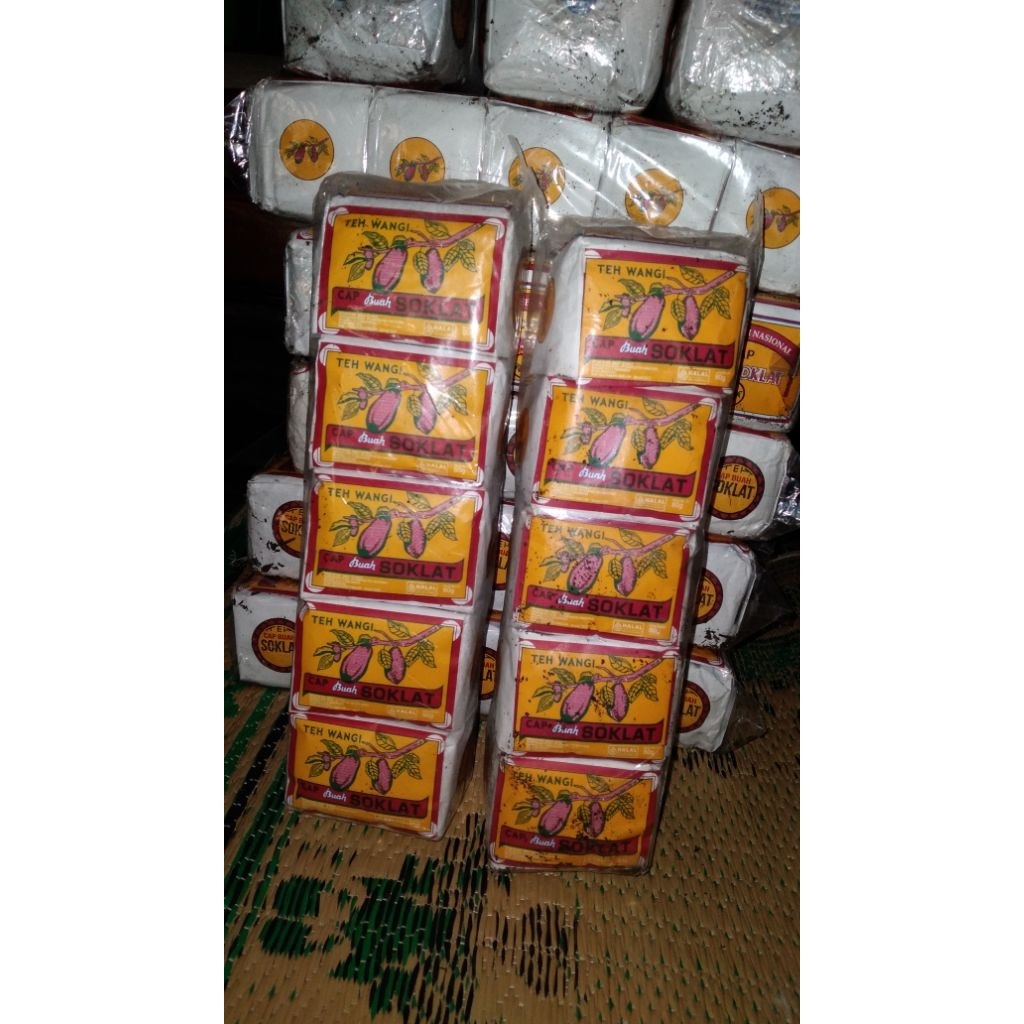 

Teh Tubruk Teh Wangi cap buah soklat kemasan 80gr 1 pack isi 5 pcs