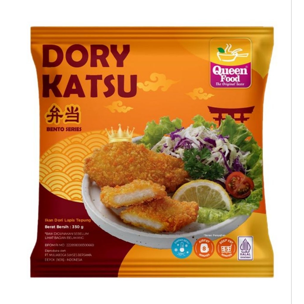 

Queen Food Dory Katsu Ikan Dori Lapis Tepung 350gr