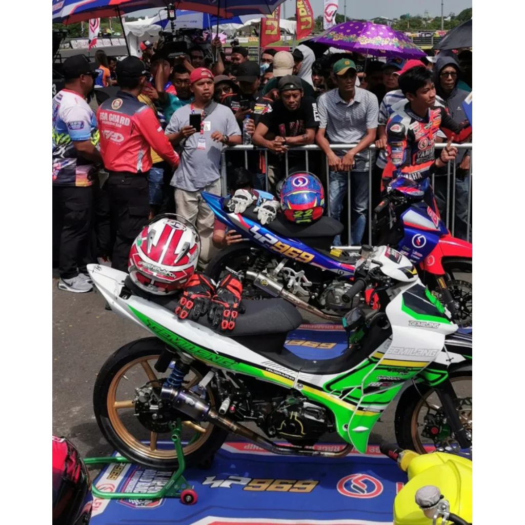 Knalpot Pekajaman Muffler Original Jogja Jupiter z Road Race MP 5tp Titanium