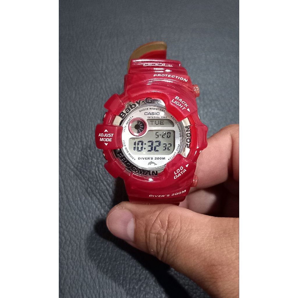Jam Tangan Casio Baby-G Mini Frogman BGW 104K / BGW104 I.C.E.R.C Dholpin Whale Foundation