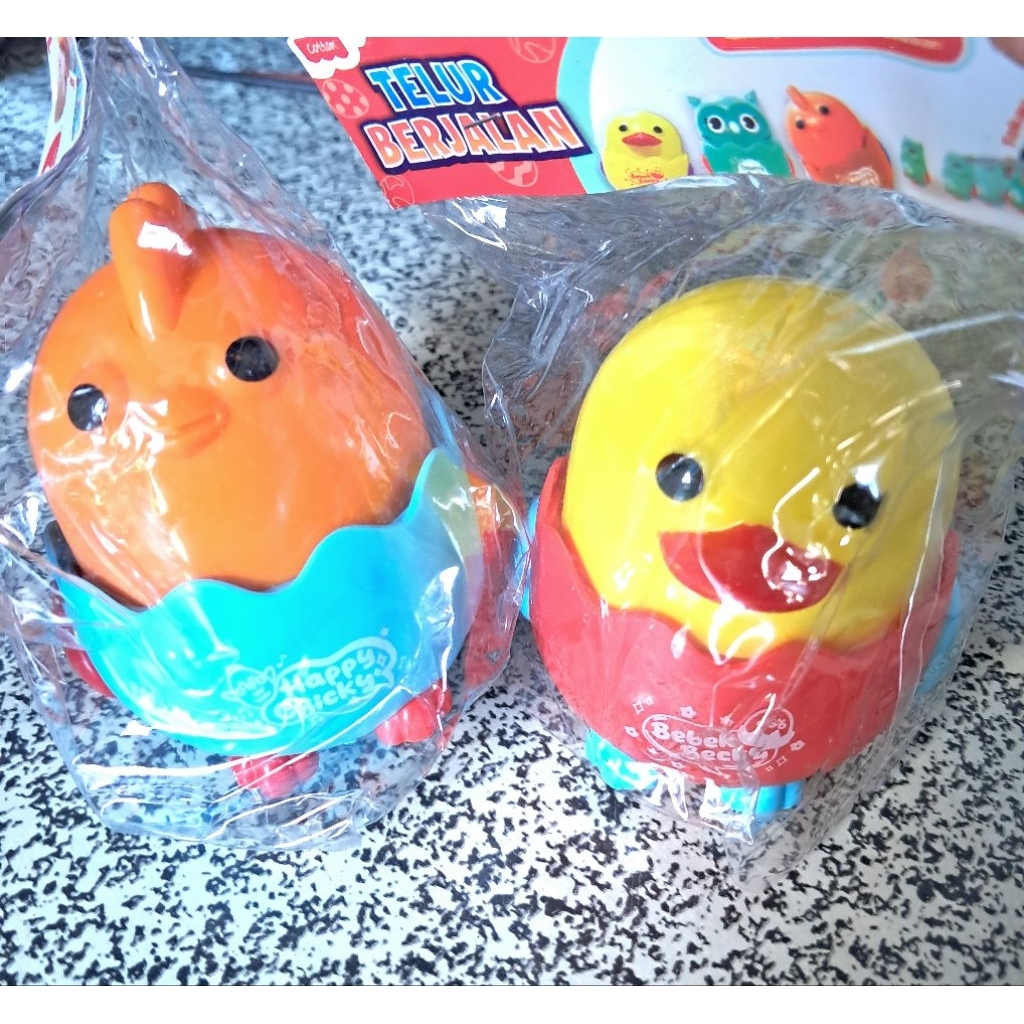 Mainan Anak ayam goyang /  Apolo Wobble Wobble Duck premium hadiah edukasi anak