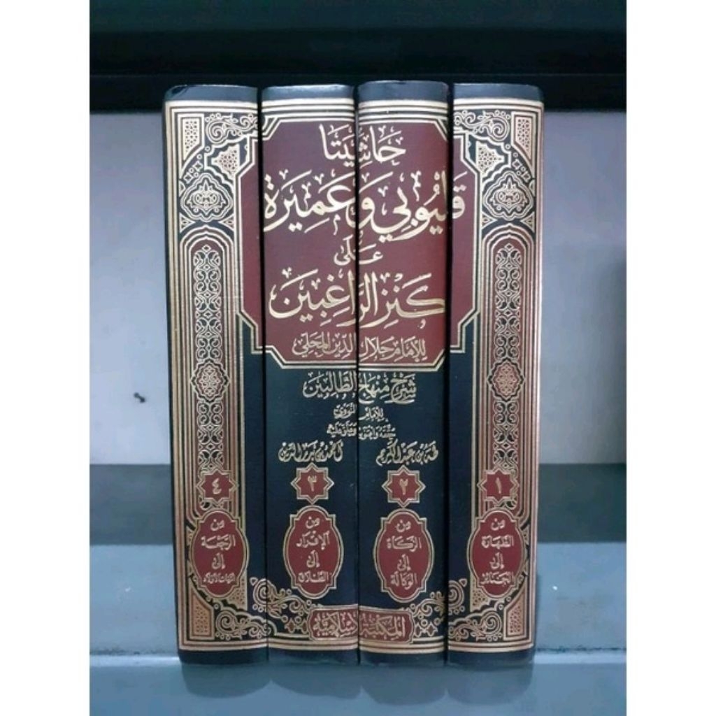 Hasyiata Qolyubi wa Umairoh Hasyiyah Qolyubi Hasyiatan 4 Jilid Maktabah Islamiyah