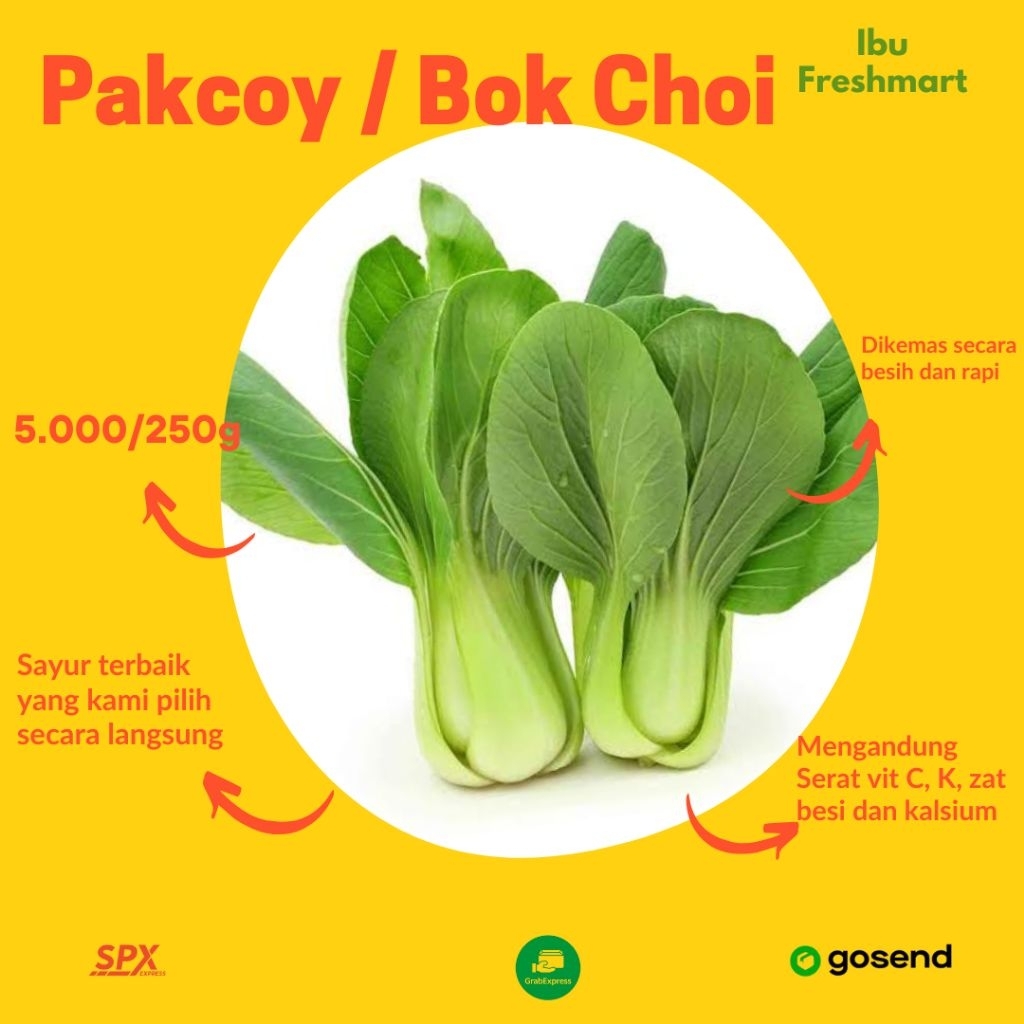 

PAKCOY SEGAR / BOK CHOI SEGAR
