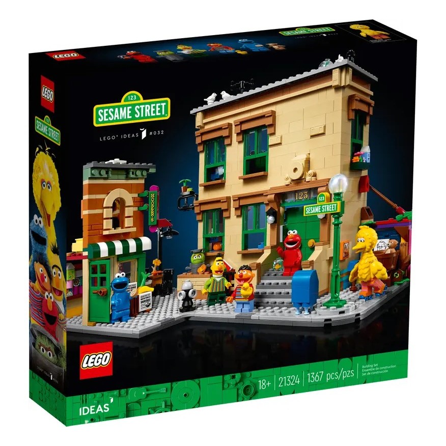 *RETIRED* LEGO IDEAS 21324 - 123 SESAME STREET