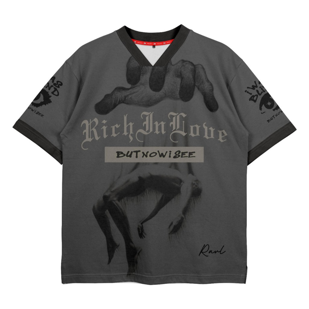 RAVL OVERSIZE JERSEY GREYVNTG - JERSEY OVERSIZE KOREA - JERSEY DRYFIT OVERSIZE - JERSEY KAOS OVERSIZ