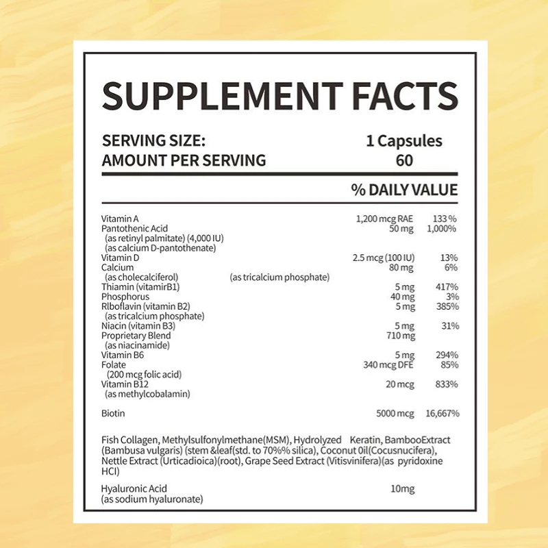 Kapsul Biotin Menumbuhkan Rambut