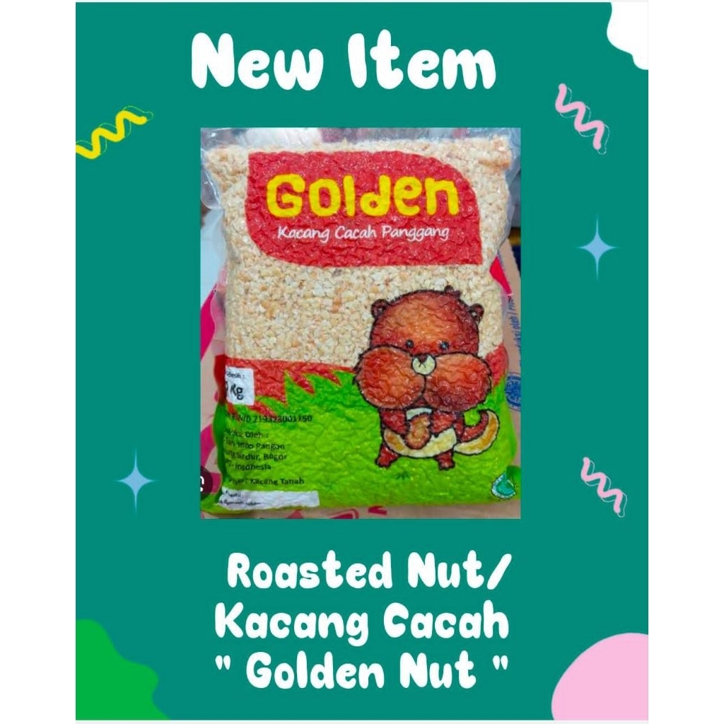 

GOLDEN NUT/Kacang Cacah panggang [1Kg]