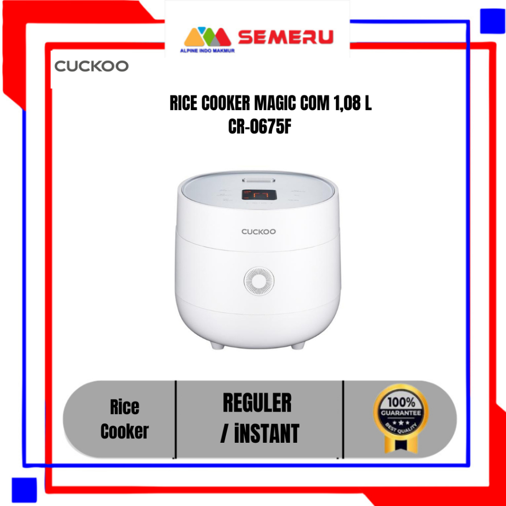 RICE COOKER CUCKOO MAGIC COM 1,08 L CR-0675F