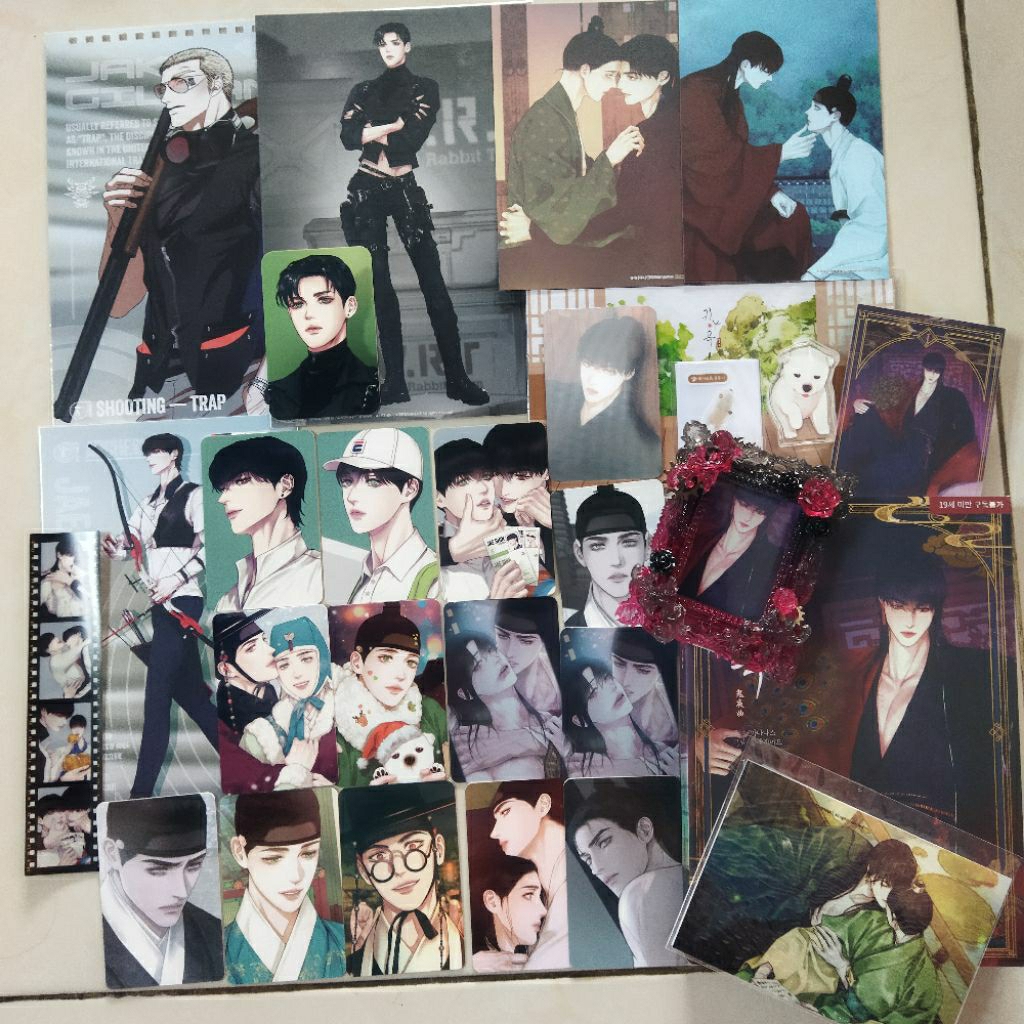 (ready stock - BULK) BWRT TGN Lee Nok SG23 TGN Book Vol. 1 The Ghost Nocturne Buku Komik Manhwa BL T