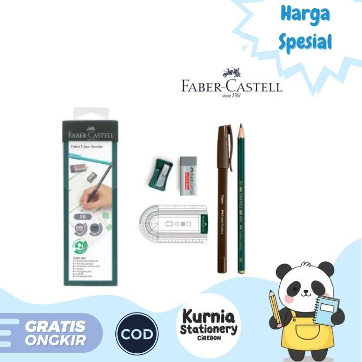 

Faber Castell Paket Ujian / Exam Set Standar 119056