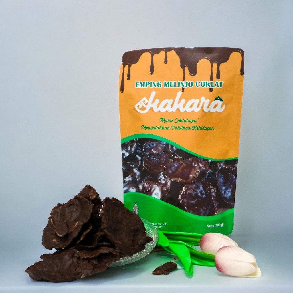 

Emping Melinjo Coklat
