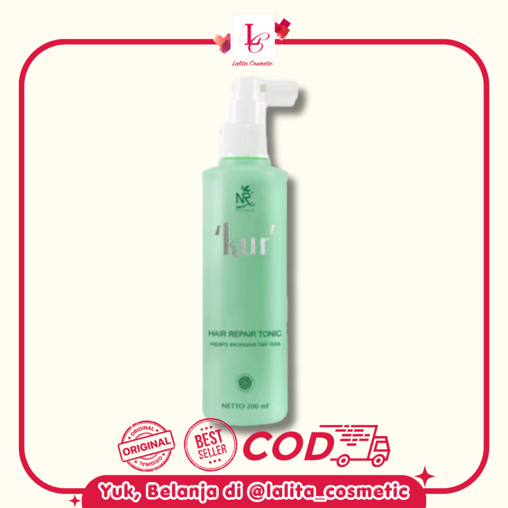 NR KUR Repair Tonic - Hair Tonic Untuk Perawatan Rambut Rontok 200ml