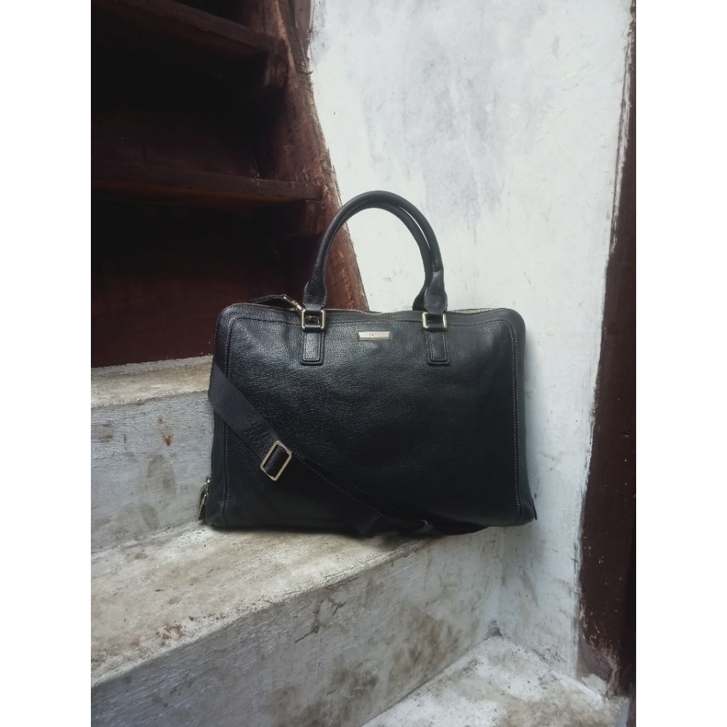 Tas Sling Kerja Kulit Briefcase leather DAKS