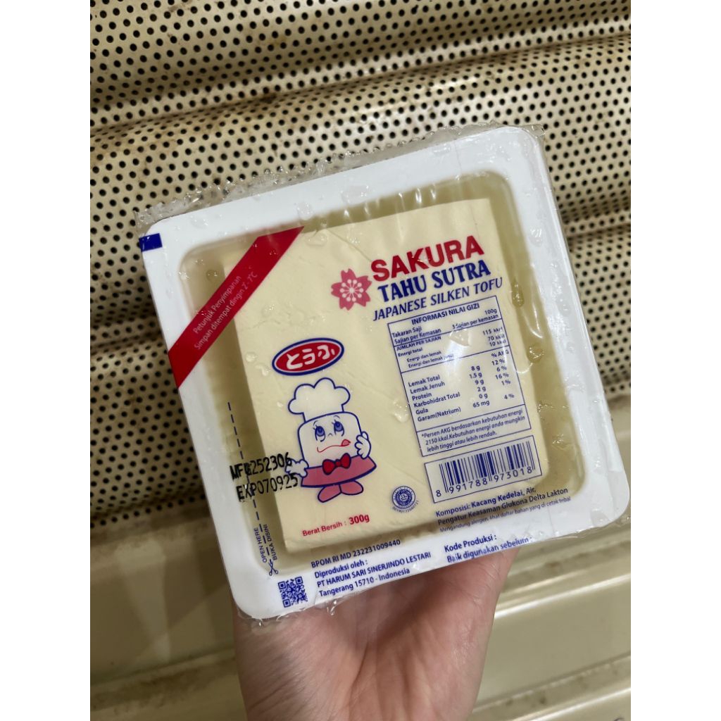 

Tahu Sutera / Tahu Kotak Sakura 300g