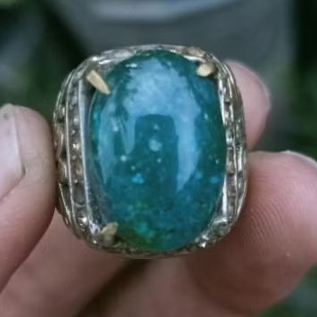 Cincin Batu Natural Bacan Doko