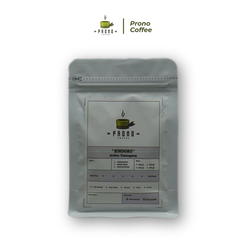 KOPI ARABICA SINDORO TEMANGGUNG - PRONO COFFEE
