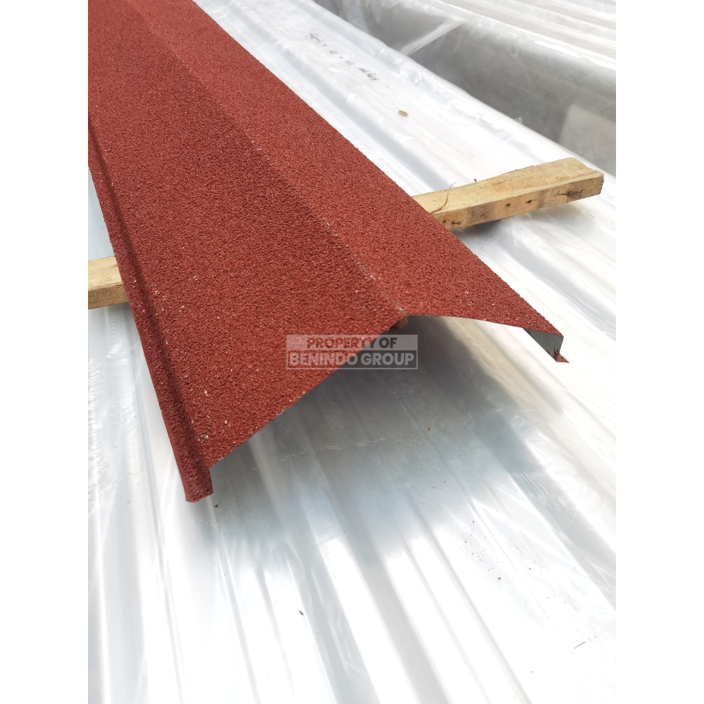 WUWUNG BATUAN / NOK SPANDEK BATUAN / NOK ATAP GALVALUM WARNA  - P: 3mtr / lbr L=30