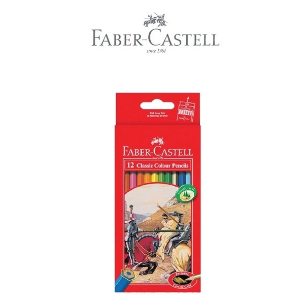 

pensil warna faber castell isi 12 uk. besar