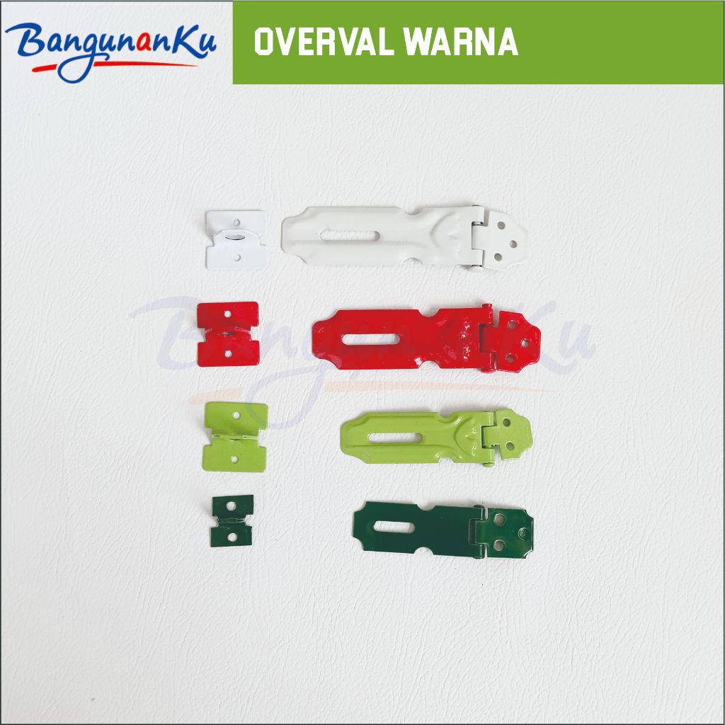 OVERVAL WARNA / OVERVAL / OVERVAL KUNCI  / PENGUNCI