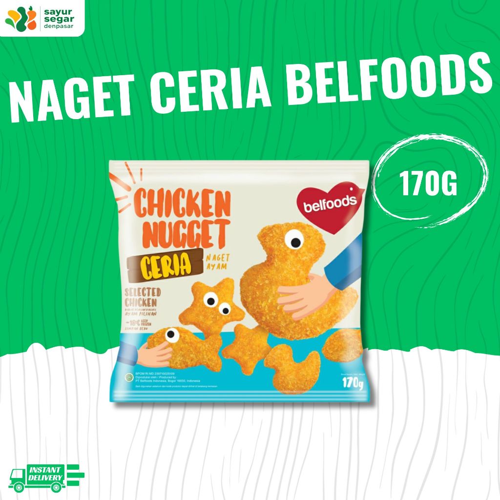 

Naget Ceria Belfoods 170gr- Sayur Segar Denpasar
