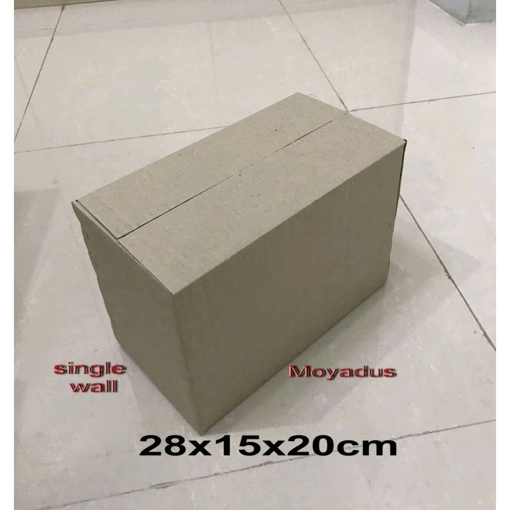

kardus/karton/box uk. 28x15x20 cm untuk packing, MP