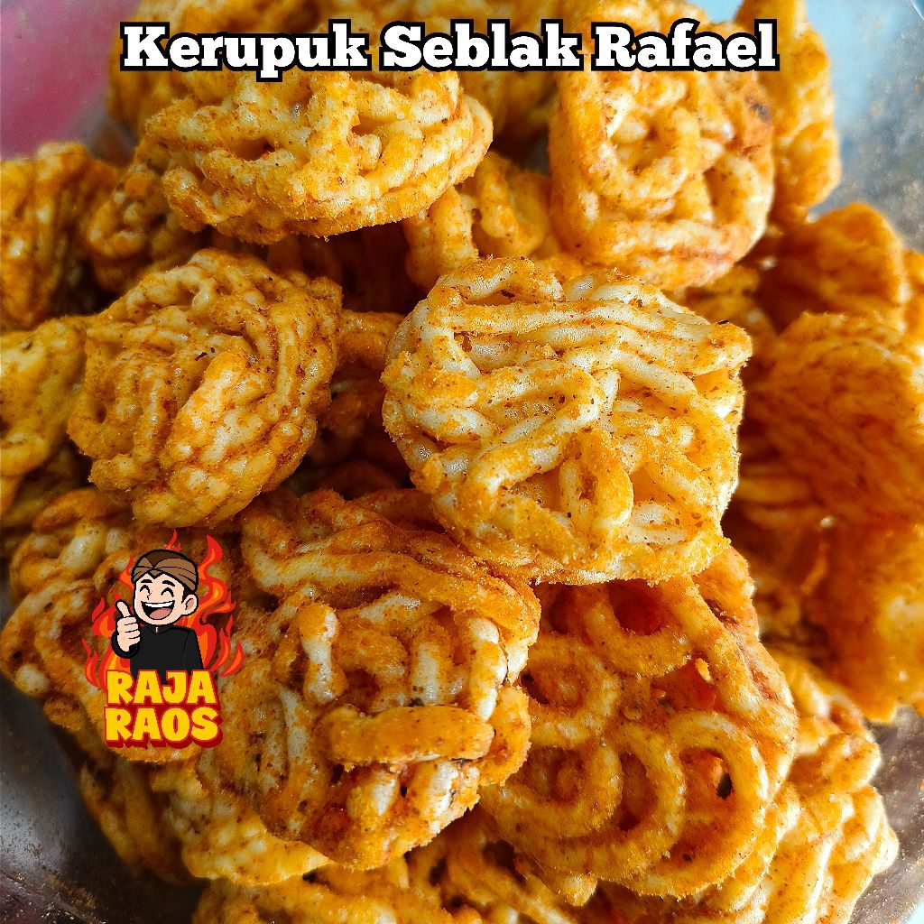 

KERUPUK SEBLAK RAFAEL/ SEBLAK RAFAEL/ SNACK CEMILAN