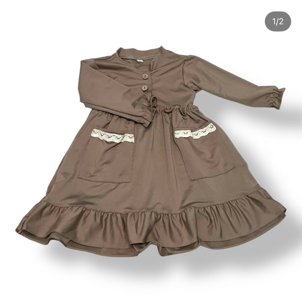 preloved set dress muslim anak