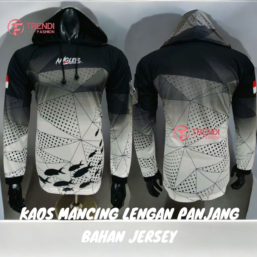Kaos Jersey Mancing Mania Kaos Jersey Lengan Panjang