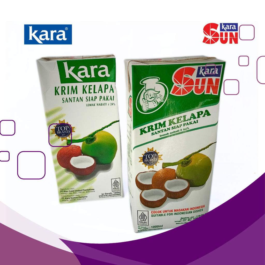 

Sun Kara Santan Kelapa - Kara Santan 1liter Siap Pakai