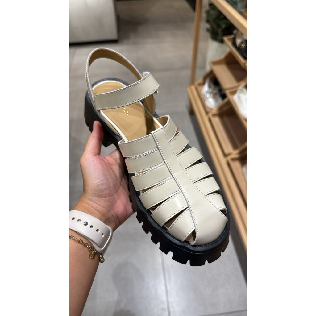 Pazzion Elowen Cage Strap Sandals