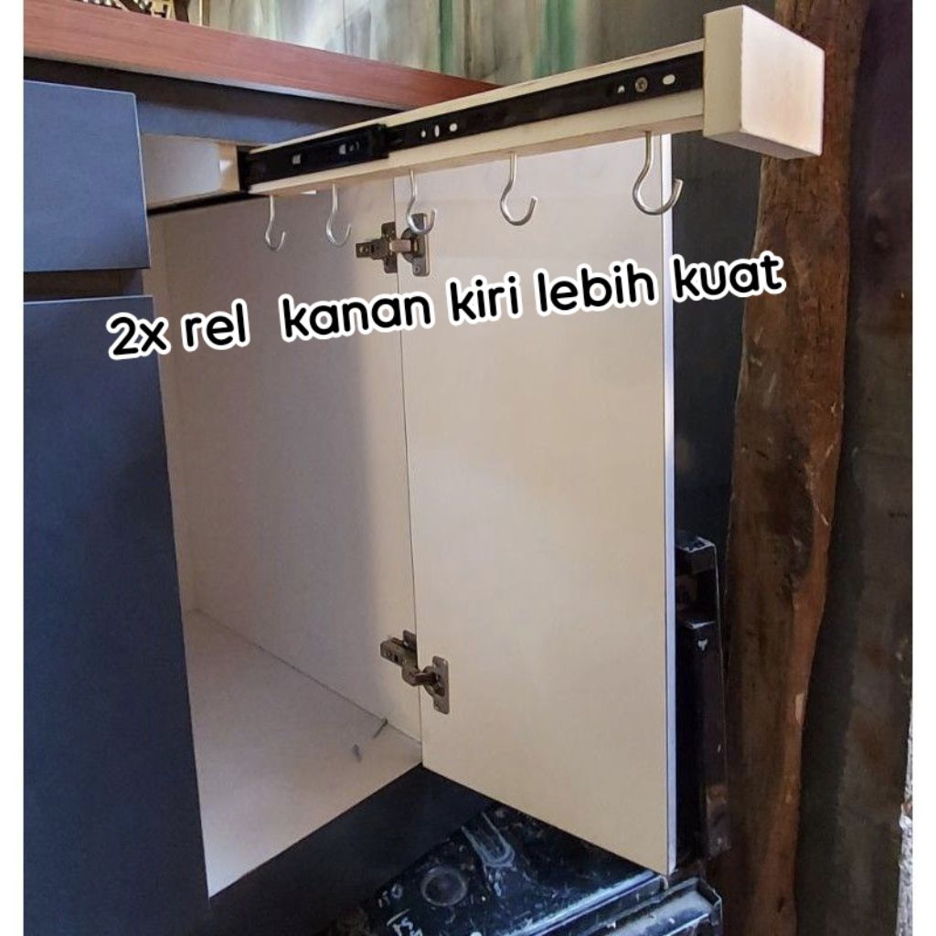 GANTUNGAN PANCI/TEPLON REL DOUBLE